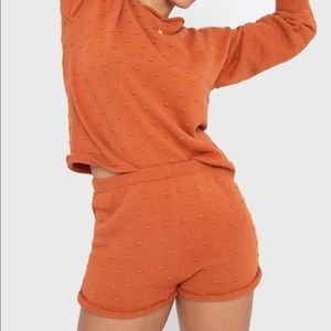 Callahan Jamie set in burnt orange NWOT